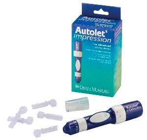 Device Lancing Device Autolet® Adjustable Depth Lancet Needle Multiple Depth Settings 1 Depth Adjuster by Owen-Mumford  ID AT0270